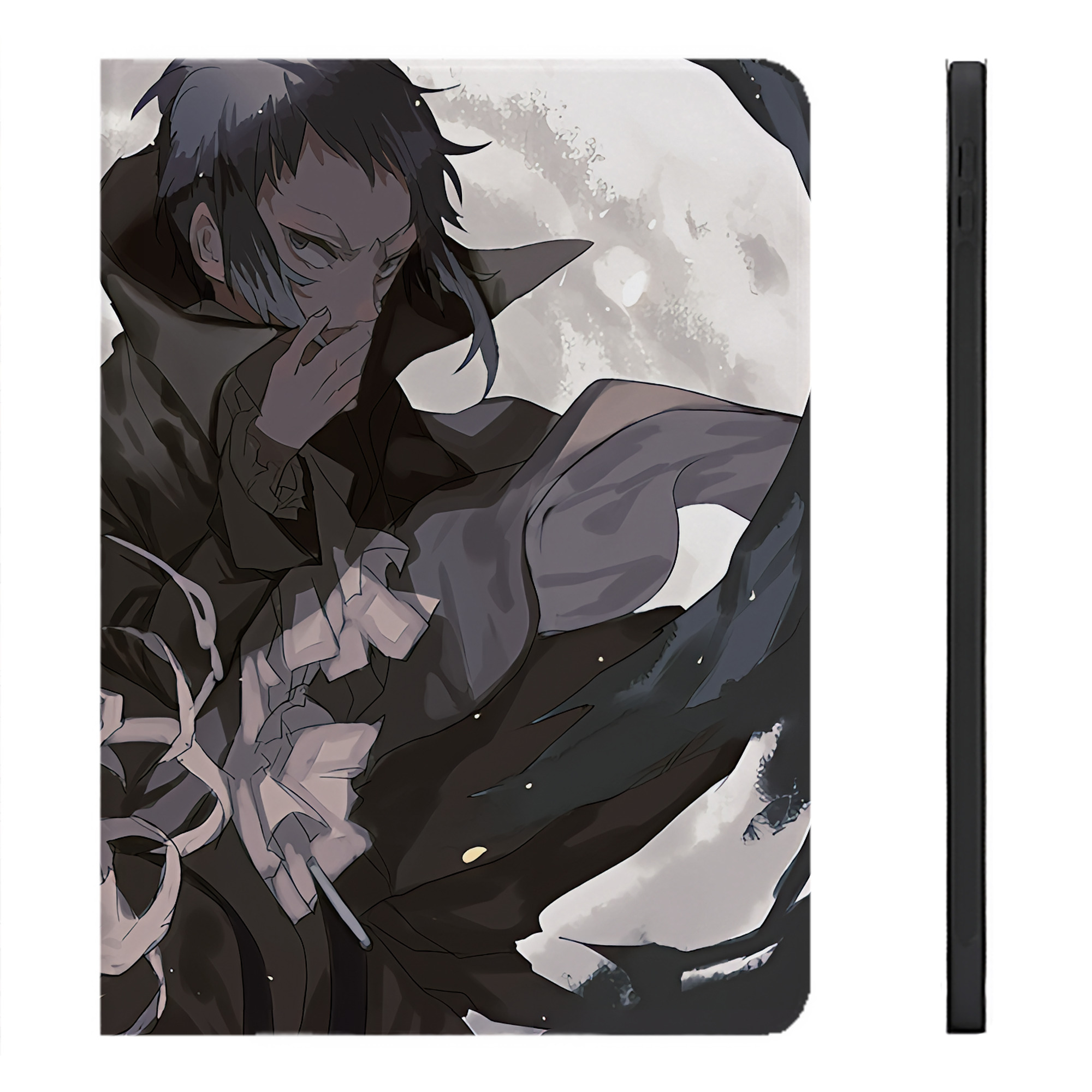 （画像用） 文豪ストレイドッグス Bungo Stray Dogs IPadケース ペンホルダー付き ブックスタイルデザイン